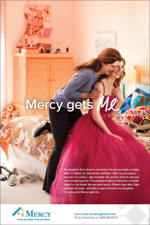Mercy Gets Me | Print Ad – Libby