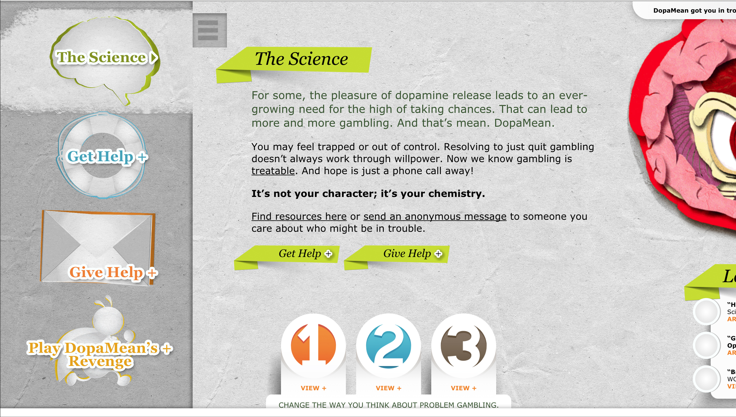 YourChemistry.org – Menu – The Science
